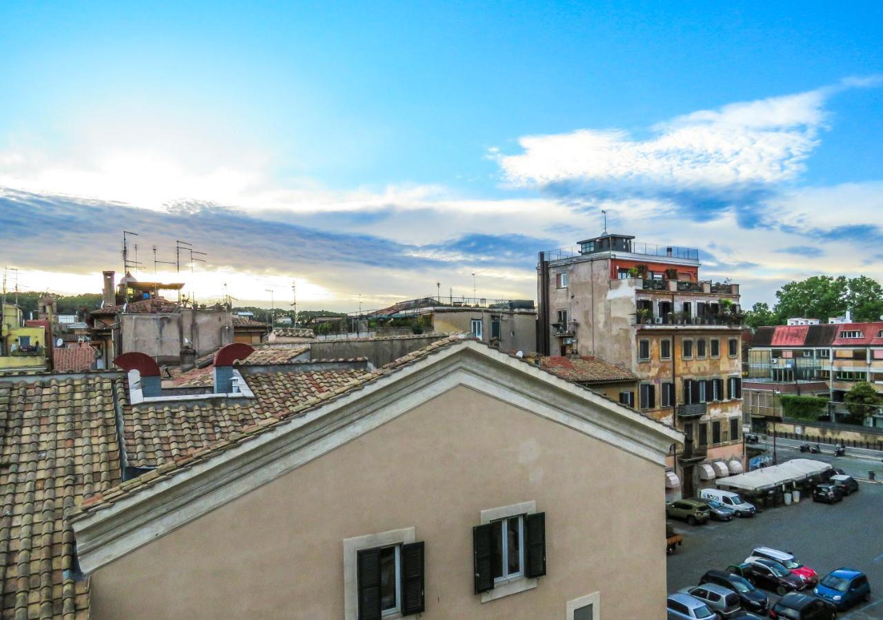 Mattia'S Penthouse - View Over Trastevere Roofs Rome Extérieur photo