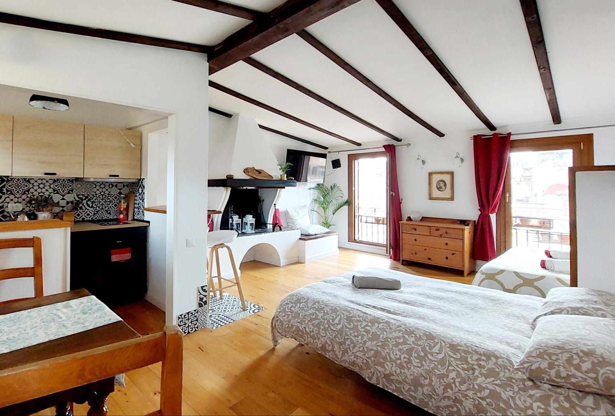 Mattia'S Penthouse - View Over Trastevere Roofs Rome Chambre photo